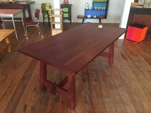 River redgum table    
